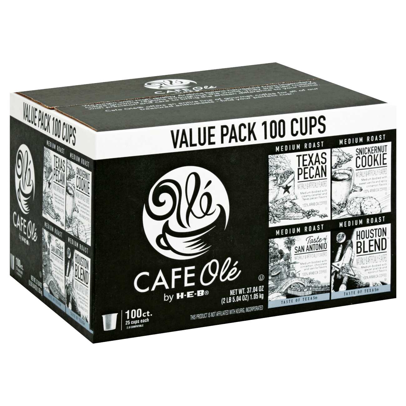 CAFE Olé by H-E-B Cold Brew Coffee Concentrate - Houston Blend