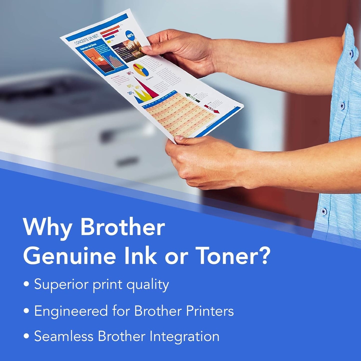 Brother Genuine LC30132PKS 2 Pack High Yield Black Ink Cartridges Up to 400 Pages