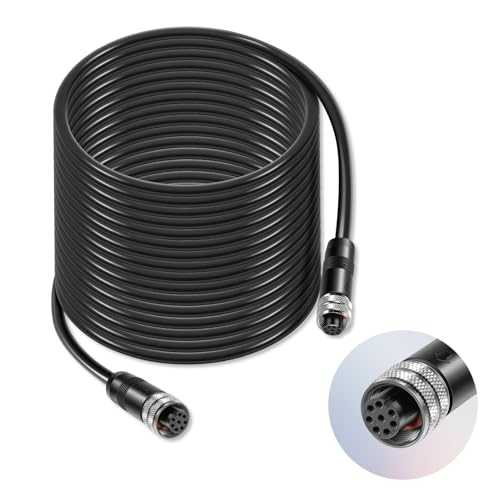 30 Foot Ethernet Cable 7200734 for Humminbird APEX SOLIX Onix ION 1100 900 800 700 HD Series NA250-004
