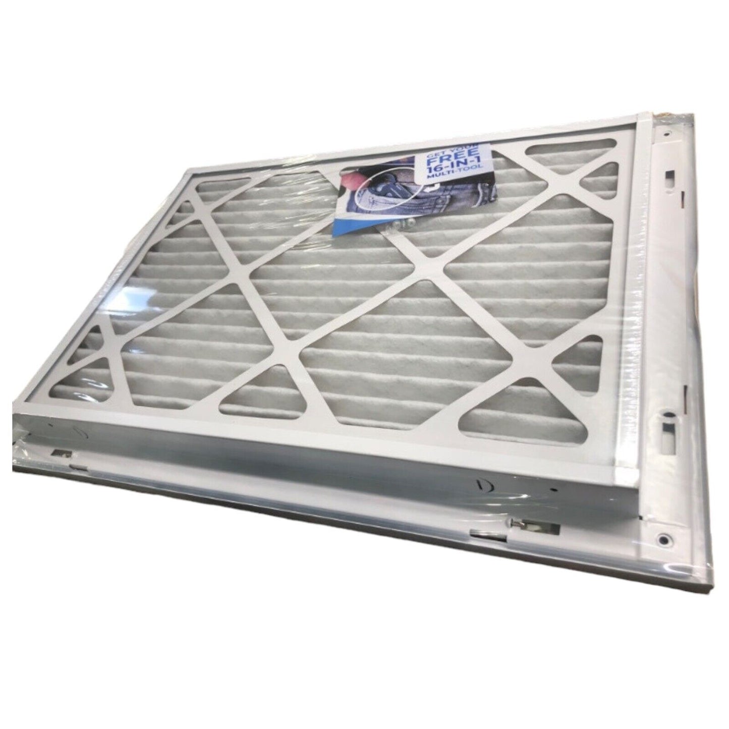 20" X 14" Return Air Filter Grille Filter Included HVAC Vent Duct Cover White