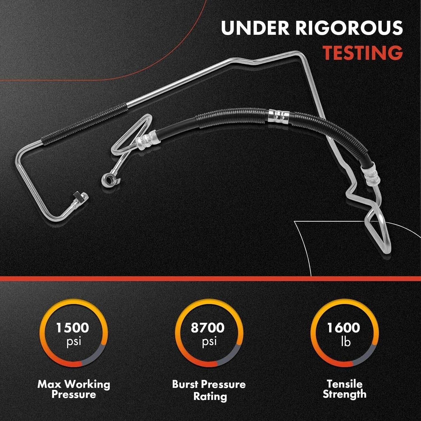 Power Steering Pressure Line Hose Assembly for Lexus GS400 GS430 SC430 4.0L 4.3L