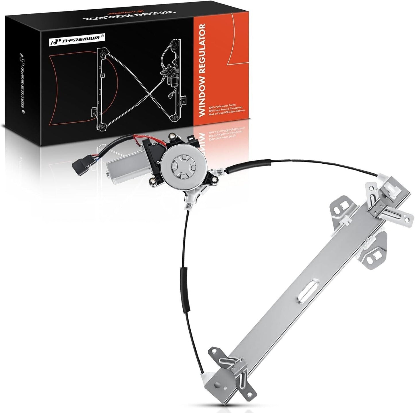 A-Premium Window Regulator w/ Motor for Honda Accord 2003-2007 Left Driver Side