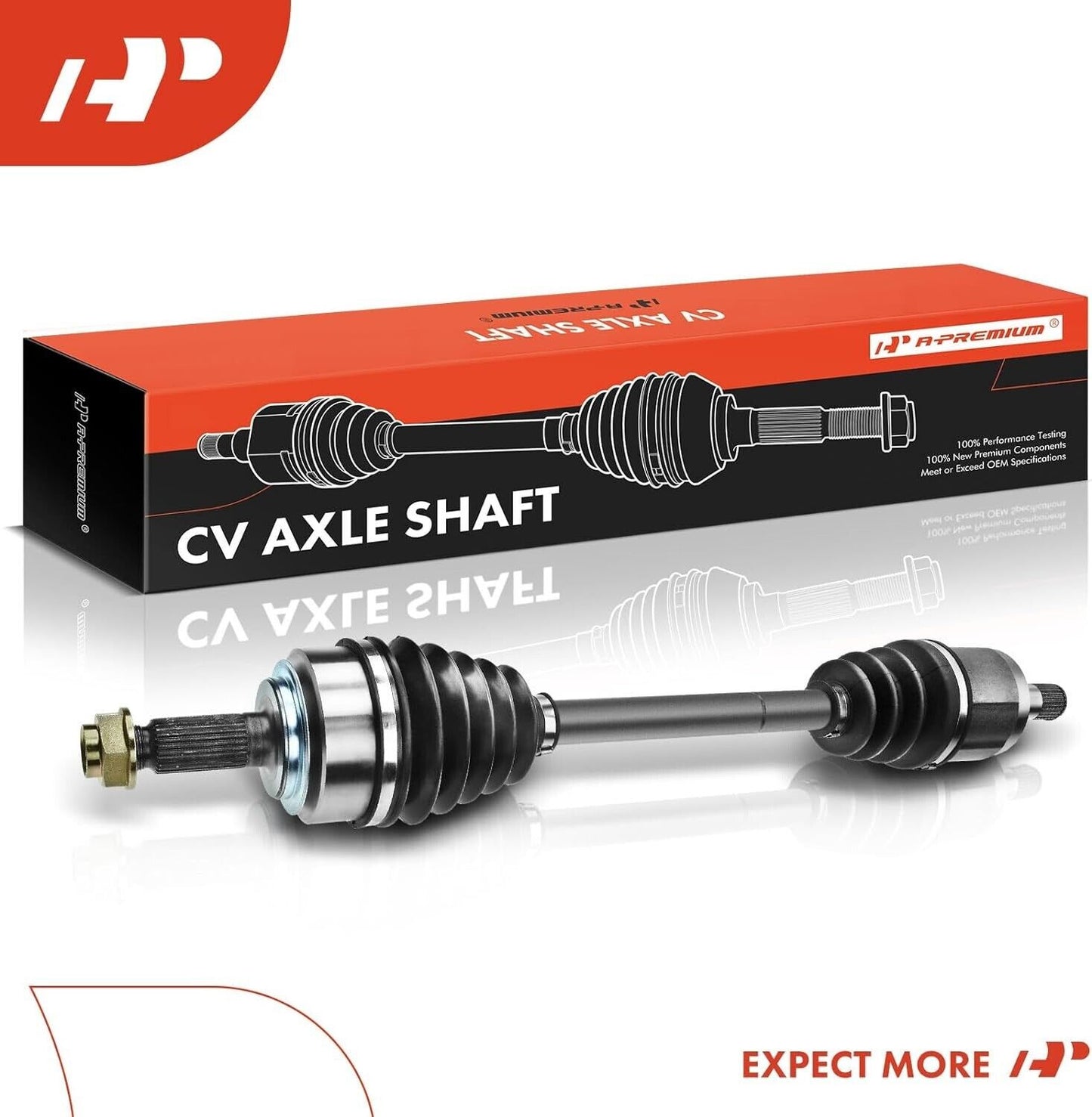 A-Premium CV Axle Shaft Assembly Compatible with Honda Element 2003-2011 L4 2.4L