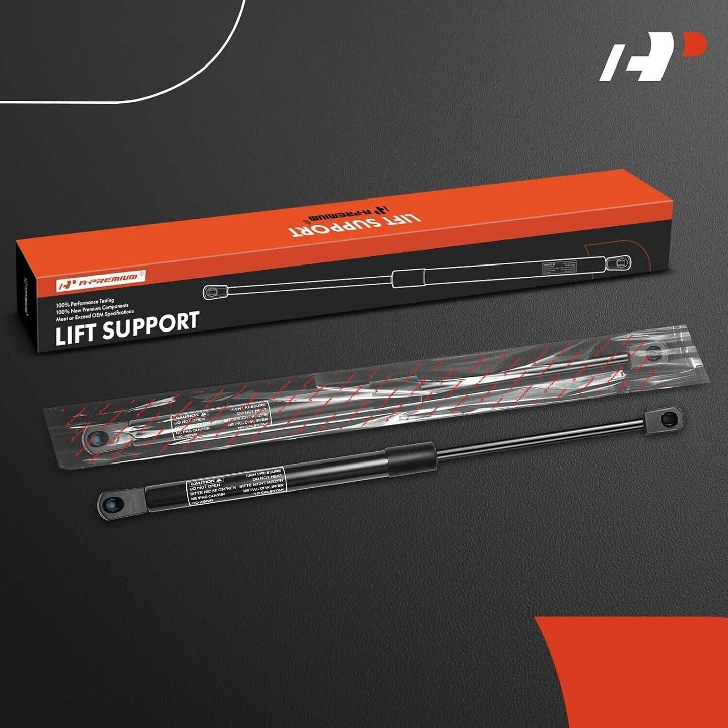 Front Hood Lift Supports Gas Spring Struts Compatible with Ford F250 F350 F450