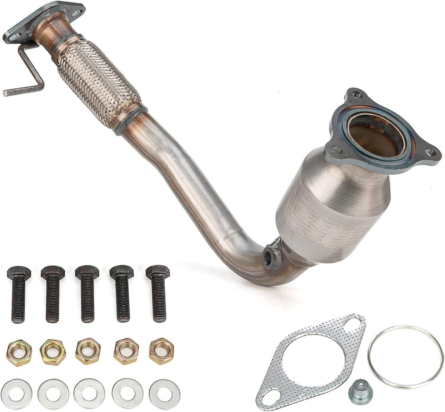 FOMIUZY High Flow Front Catalytic Converter Kit Direct Fits Chevy Equinox GMC