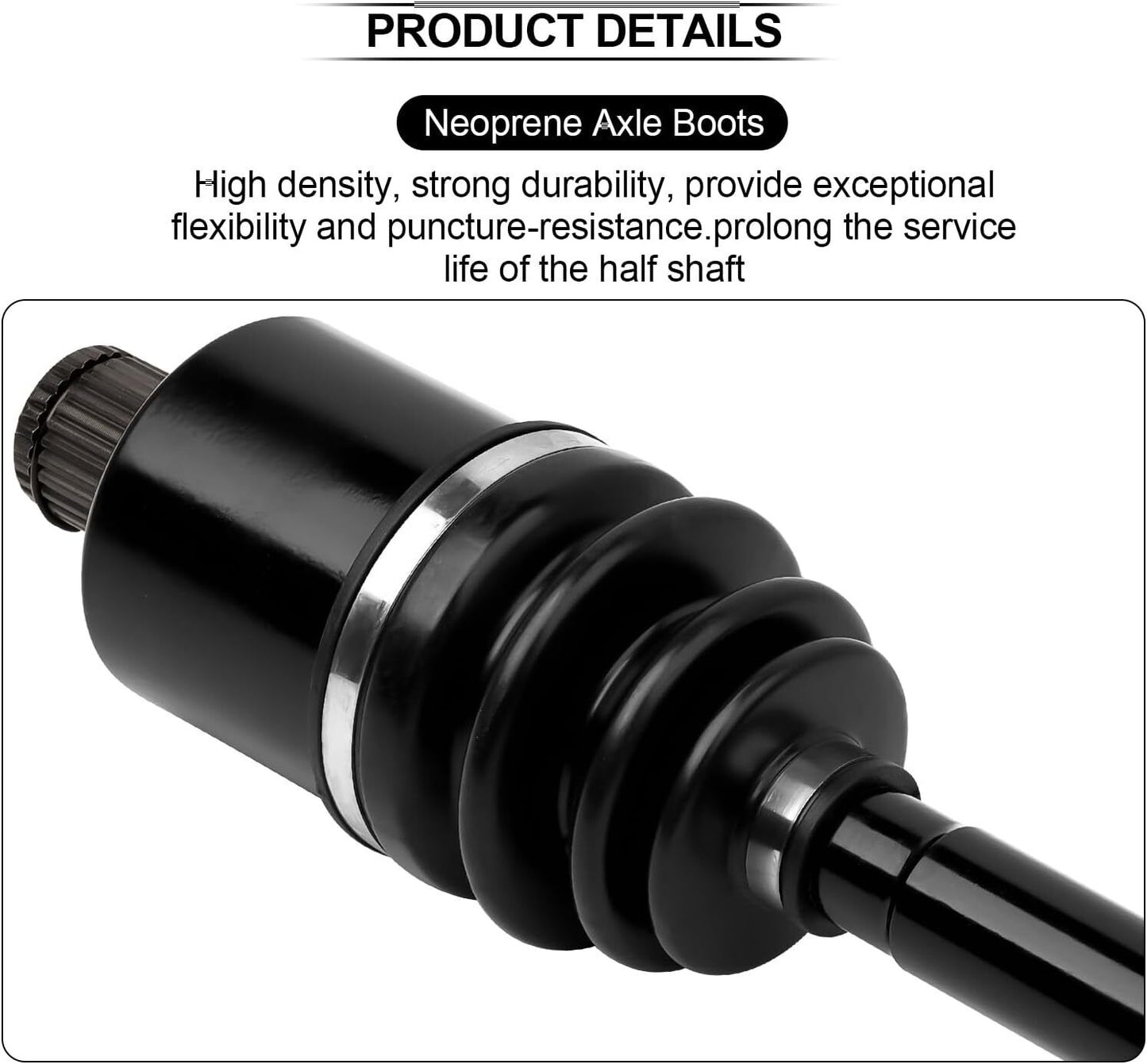 Rear Left/Right CV Axle For Polaris Ranger XP 570/900/1000 2013-201