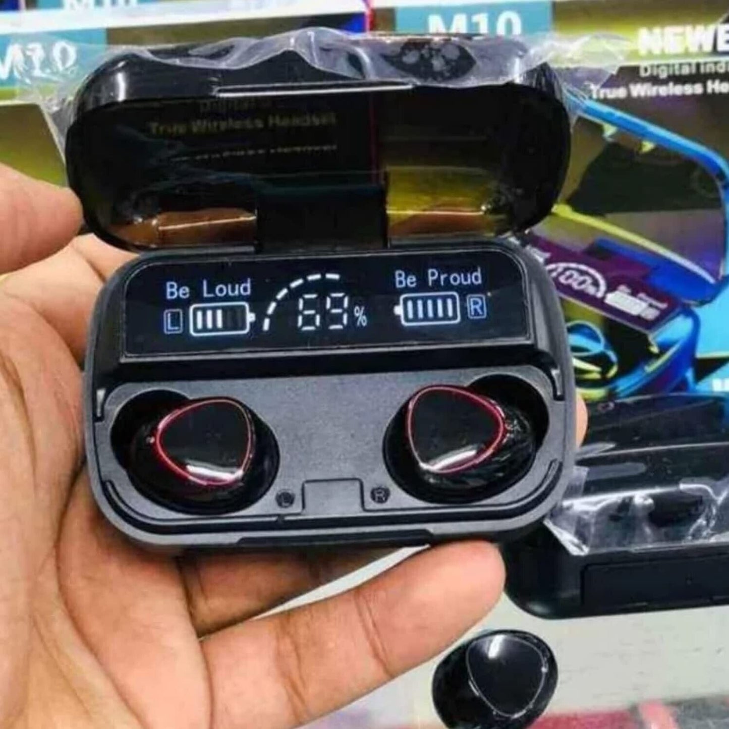 Wireless Earbuds Bluetooth 5.1 TWS Earphones with 2200mAh Charging Box - In-Ear