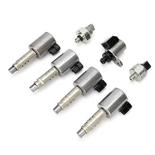 For Nissan RE0F10D JF016E JF017E Transmission Solenoids Pressure Sensor Kit 7Pcs