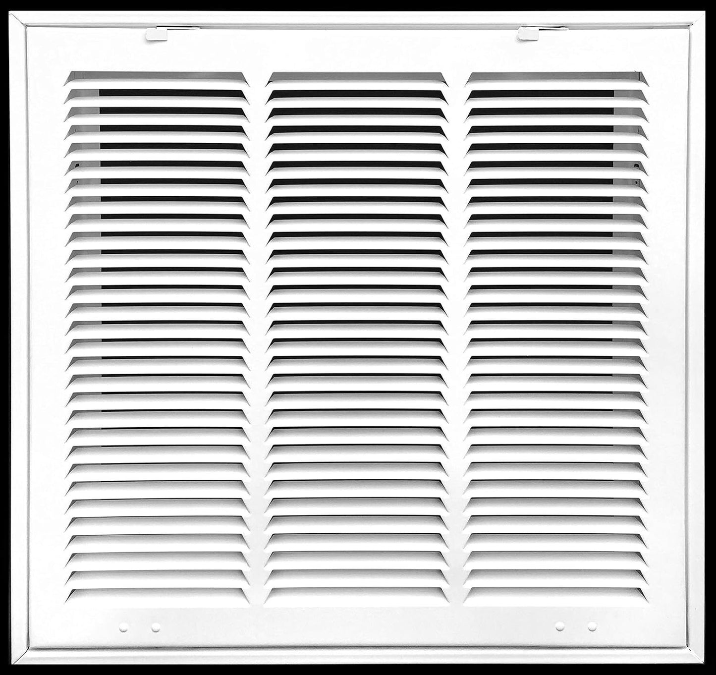 Return Air Filter Grille Filter Included Easy Plastic Tabs 16" X 16" White