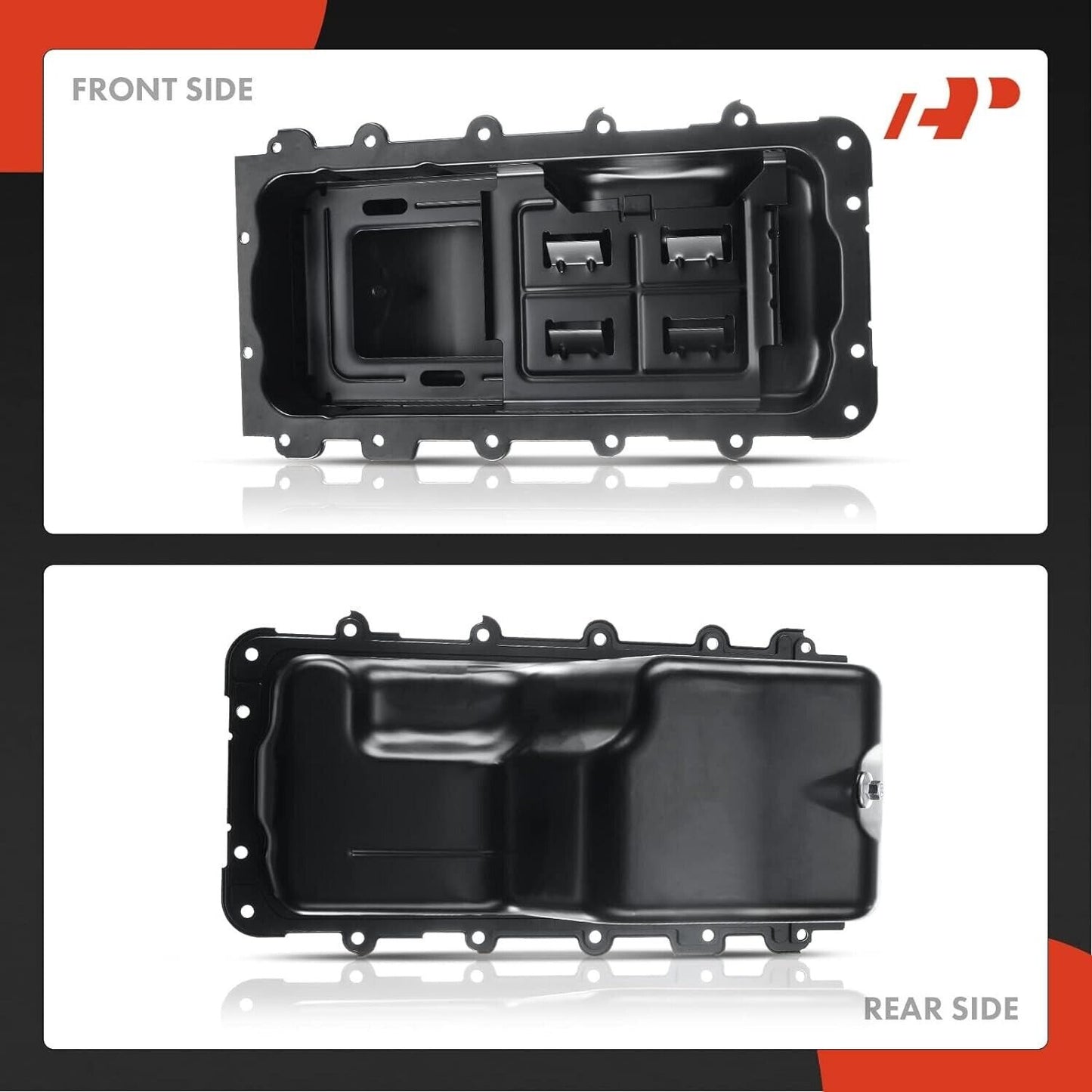 A-Premium Engine Oil Pan for Ford Expedition F-150 Lobo Lincoln Navigator 5.4L