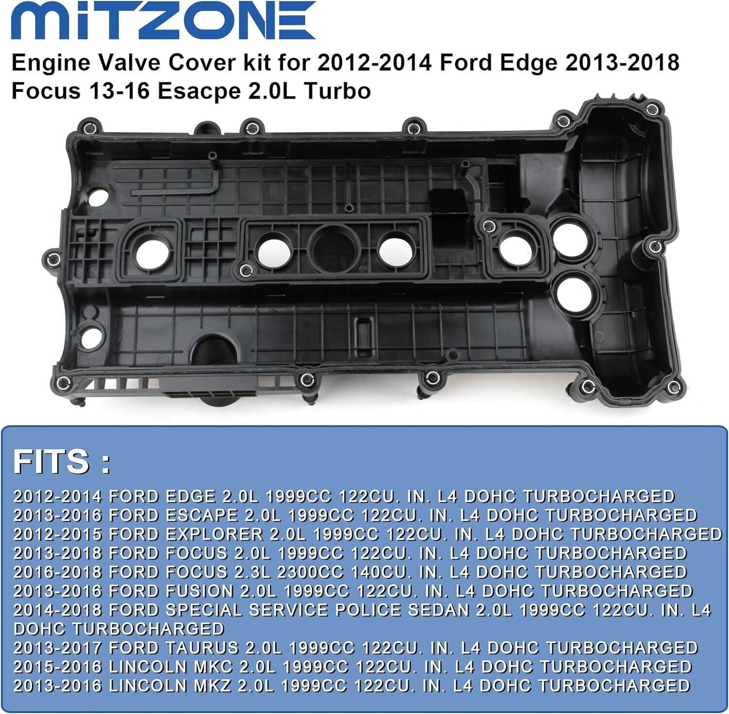 Engine Valve Cover for Ford Edge 2012-2018 Escape Explorer Focus Fusion