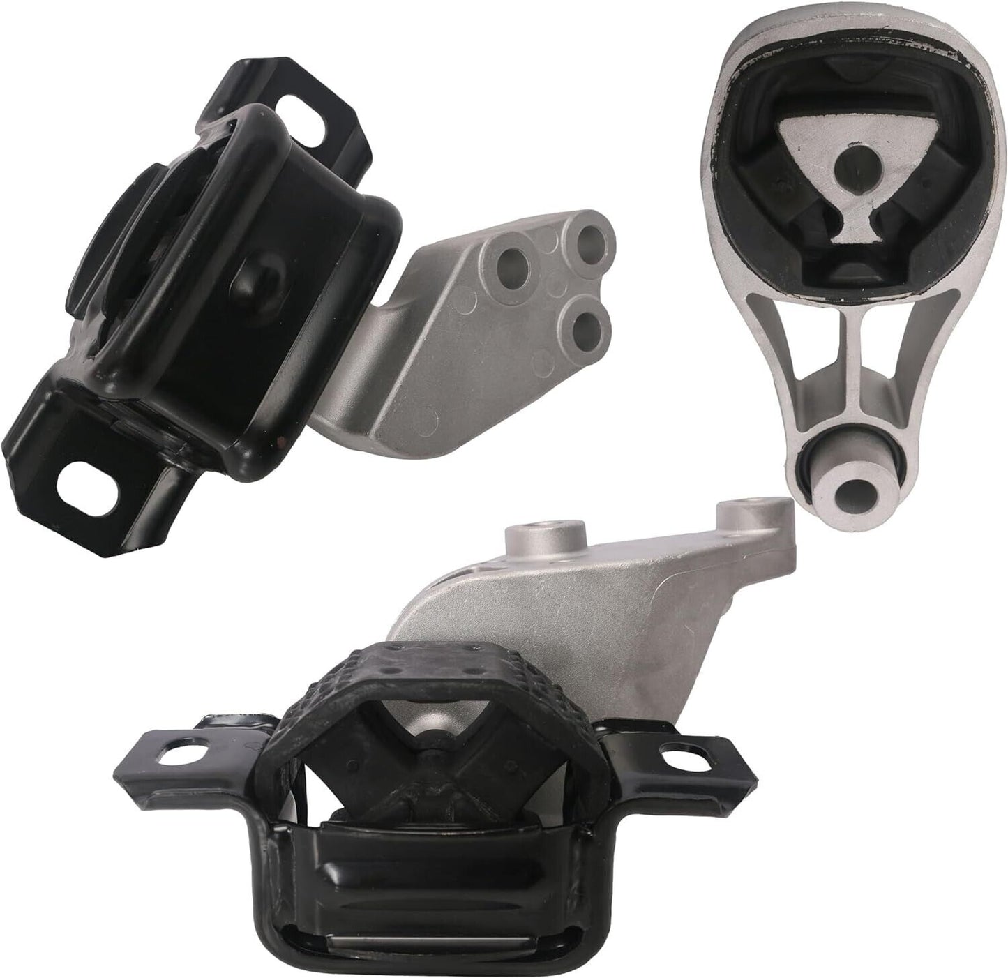 Set of 3 Engine & Transmission Mounts Fits: 2008-2015 Smart Fortwo (1.0L, L3)