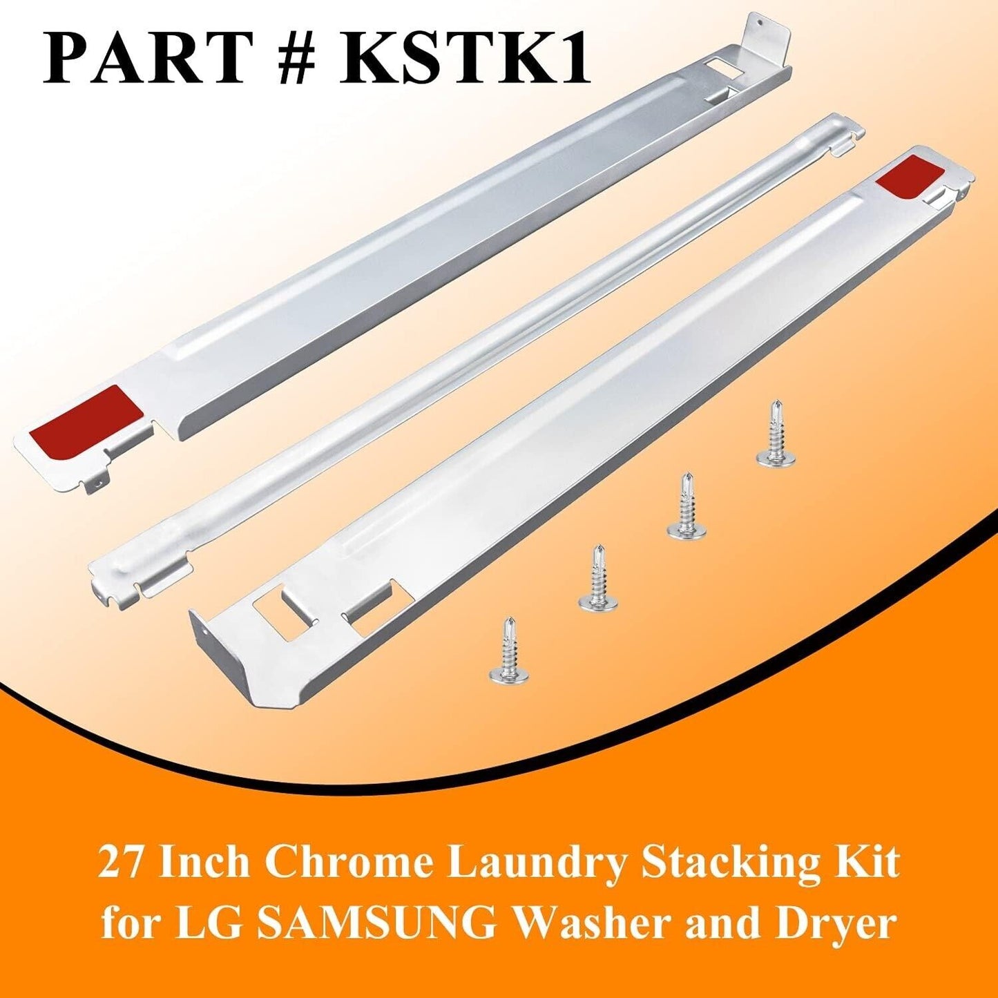 27 inch KSTK1 Laundry Stacking Kit Compatible with LG Dryer Washer