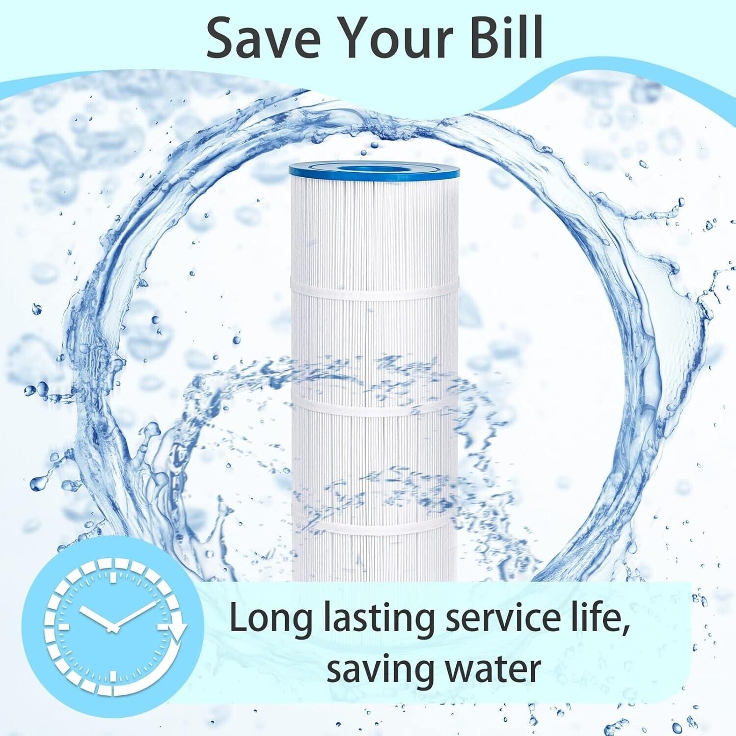 Pool Filter 4 Pack Replacement for Pentair Clean & Clear Plus 320 CCP320 C7470