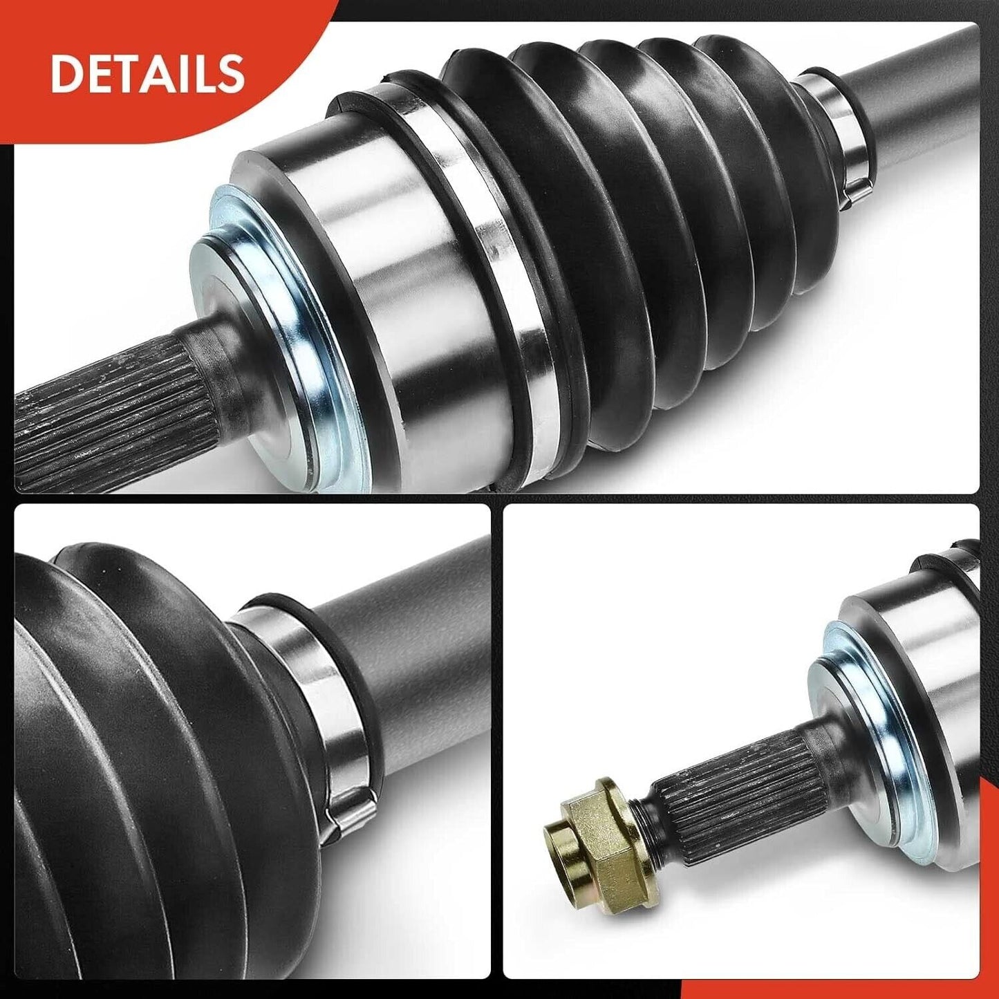 A-Premium CV Axle Shaft Assembly Compatible with Honda Element 2003-2011 L4 2.4L