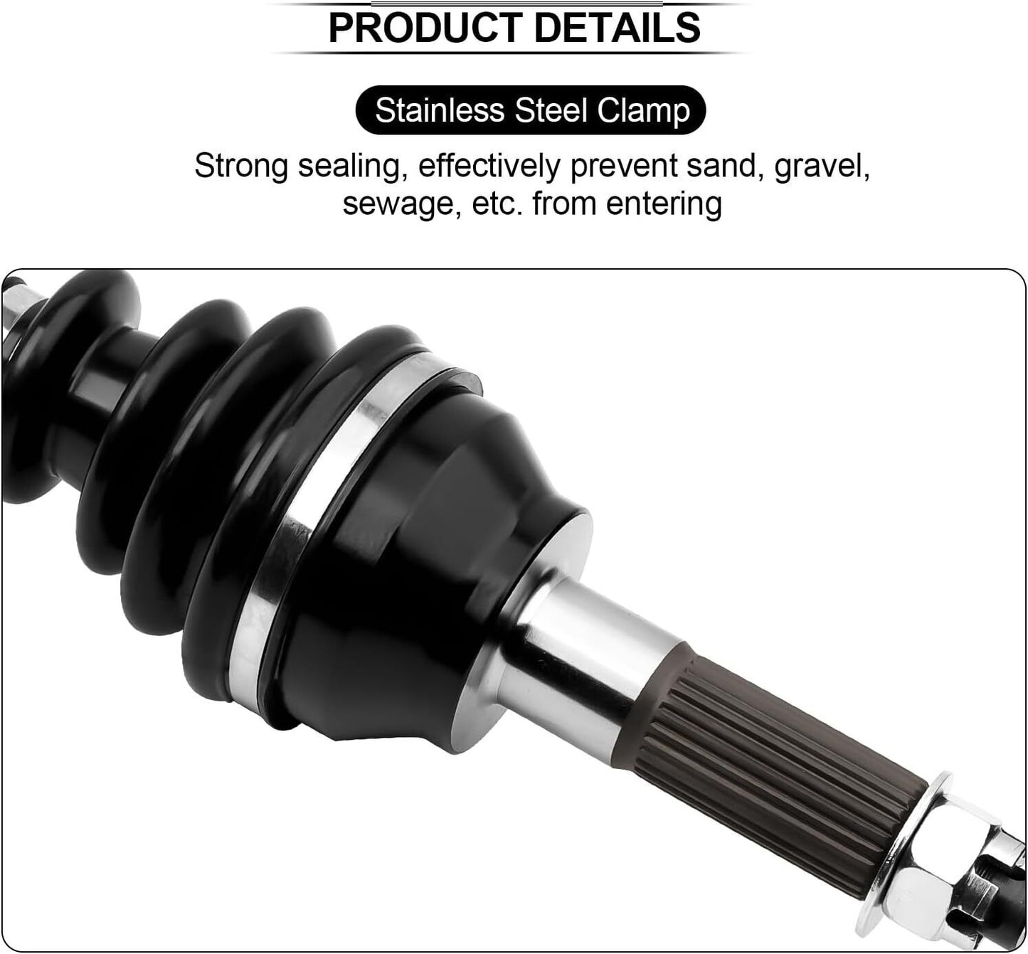 Rear Left/Right CV Axle For Polaris Ranger XP 570/900/1000 2013-201