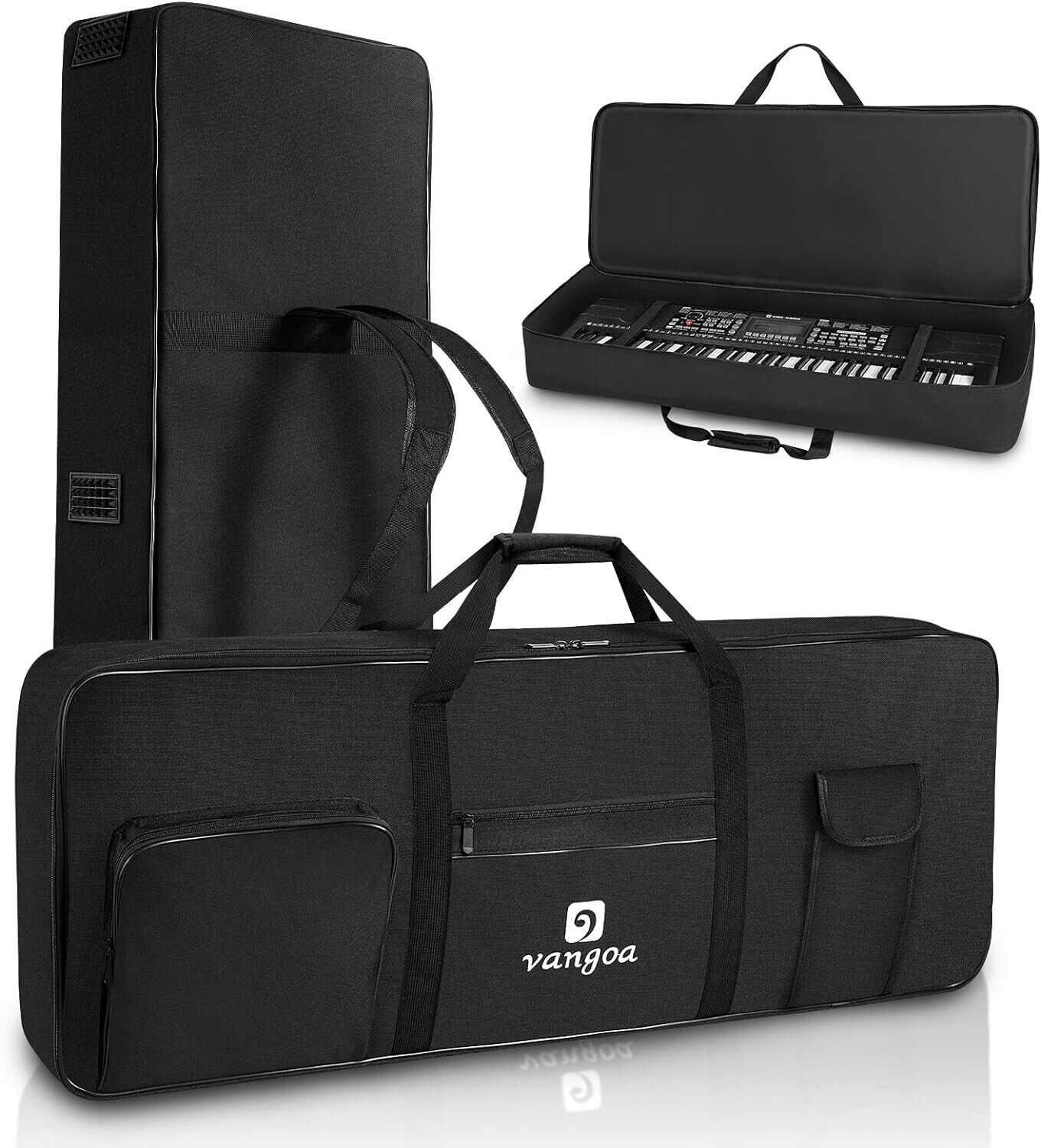 Vangoa 61-Key Keyboard Carry Bag: Waterproof, Durable, and Padded Portable Case