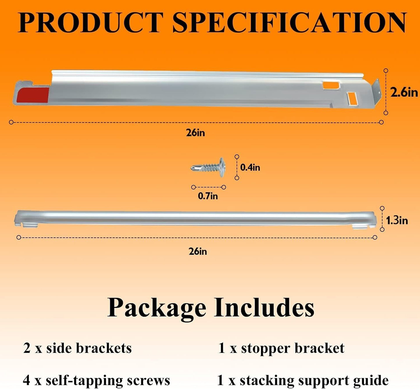 27 inch KSTK1 Laundry Stacking Kit Compatible with LG Dryer Washer