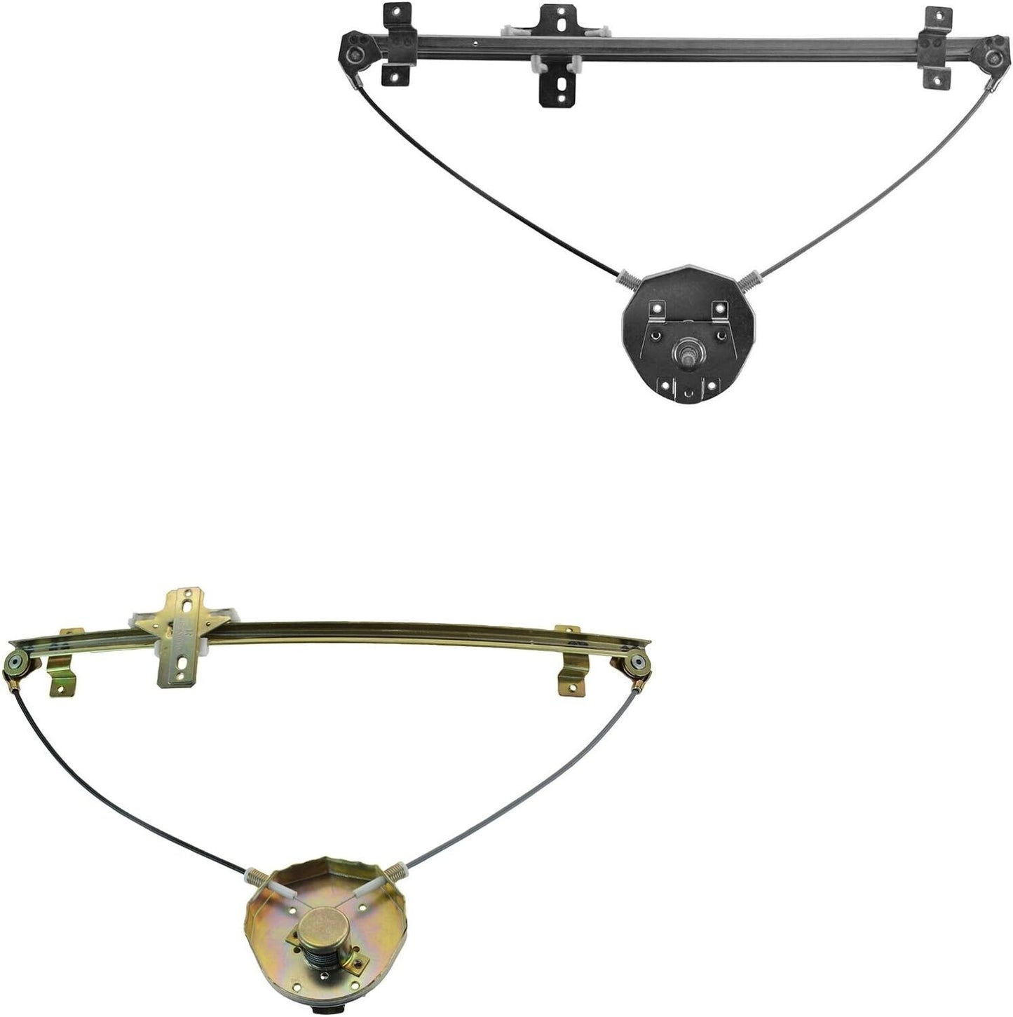 Manual Window Regulator Left Right Pair for Sidekick Tracker Sunrunner 2 Door
