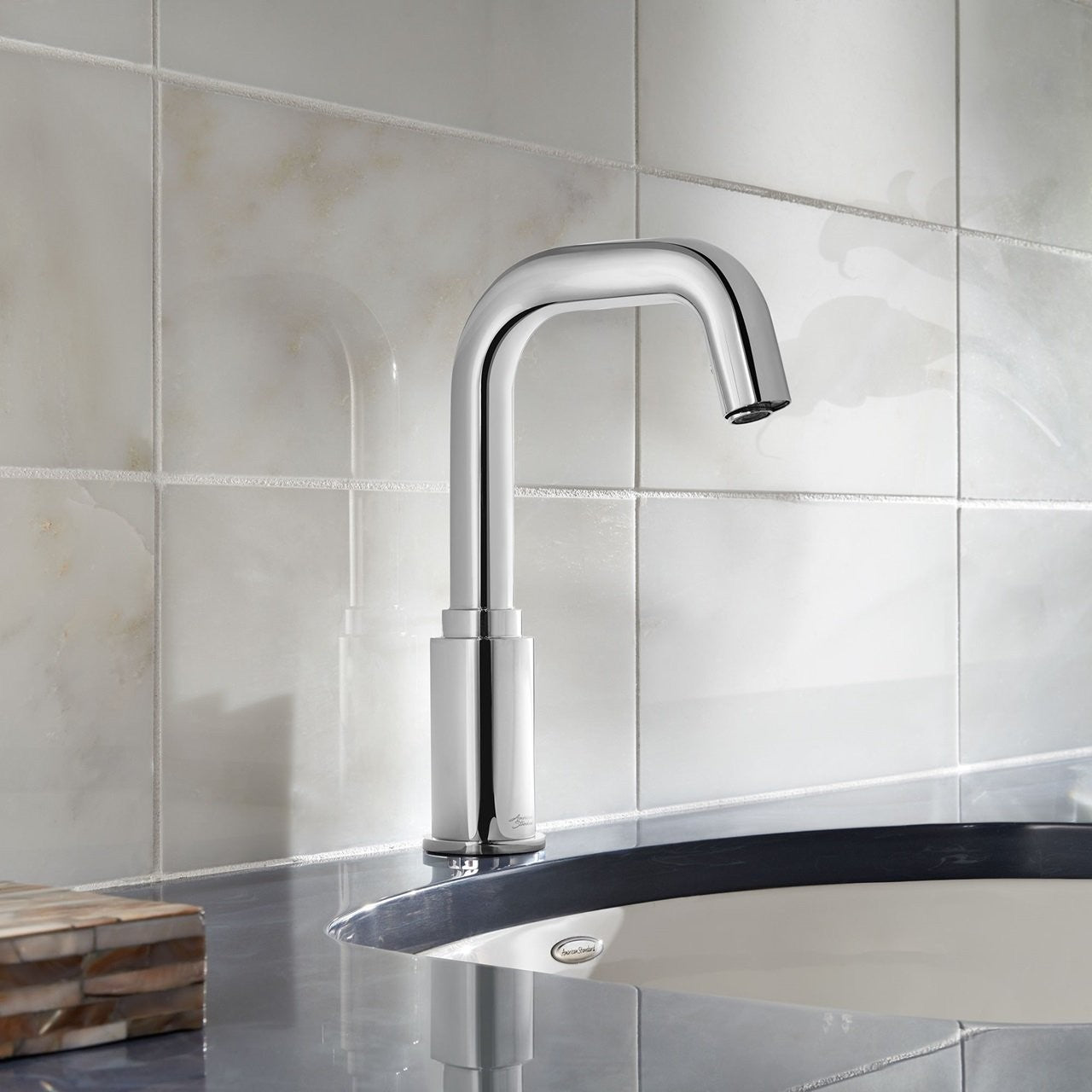 American Standard Serin Sensor Faucet 2064153.002 Polished Chrome Deck Mount