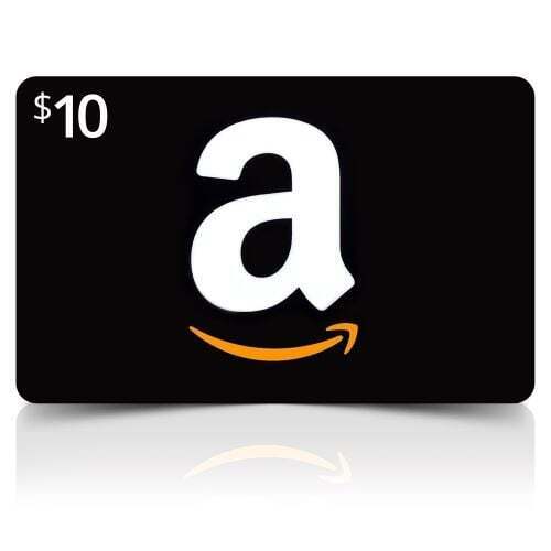 $10 Amazon USA Gift Card ships with USPS Priority Mail