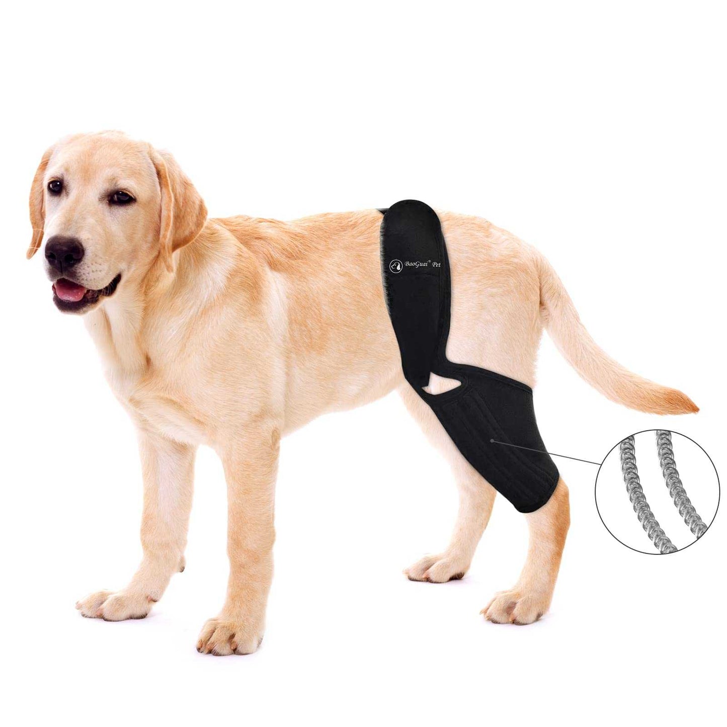 Knee Brace for Dogs ACL Side Stabilizers Arthritis Pain Inflammation 7 Sizes L NA251-002