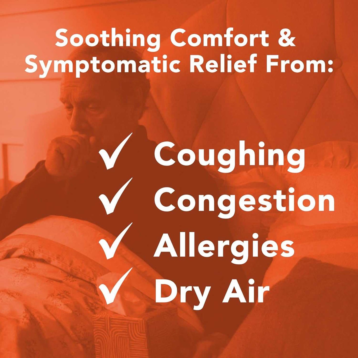 Vicks Warm Mist Humidifier for Bedroom Home Large Room Cough Congestion Allergies NA235-003