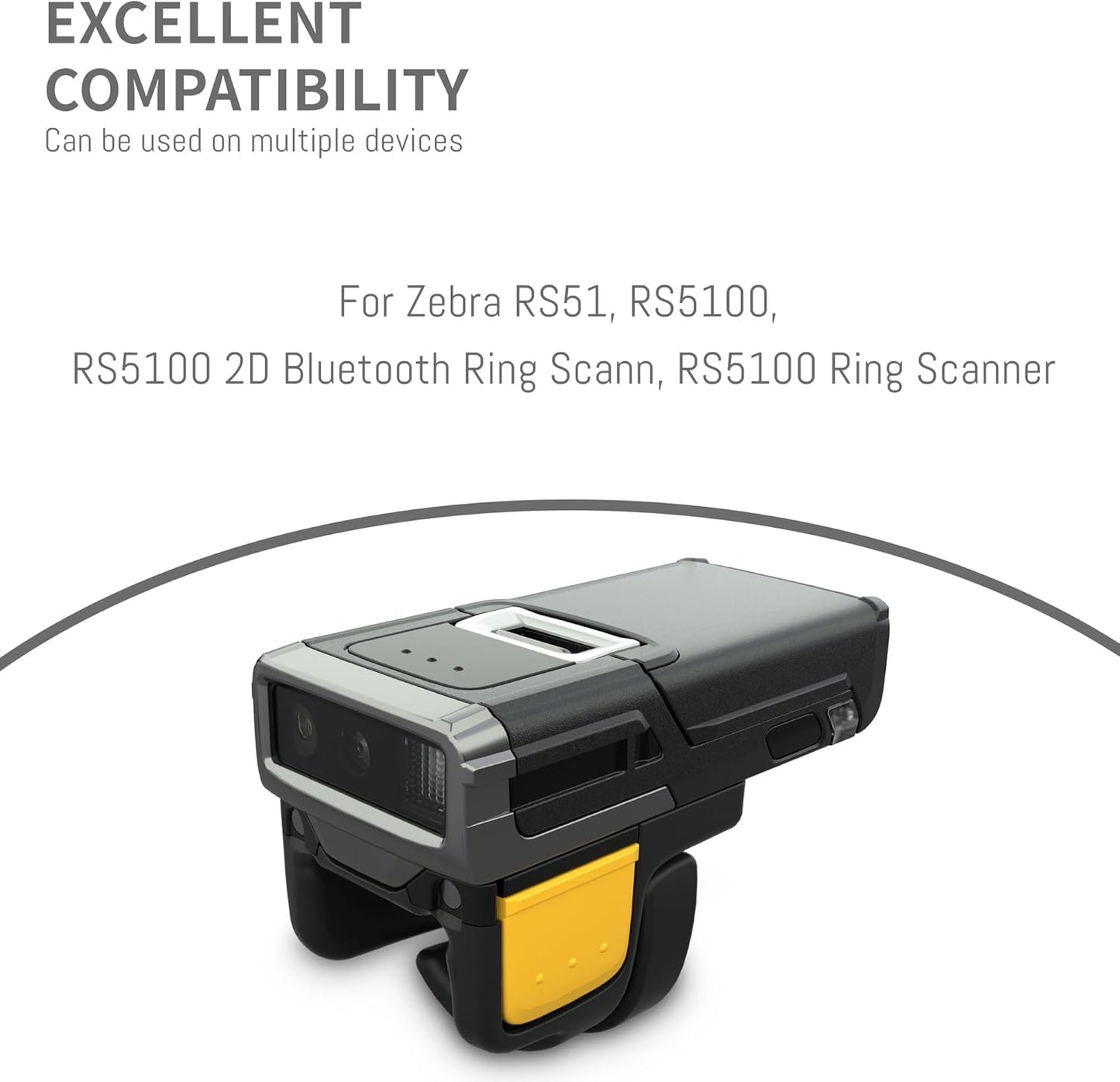 BT000398 Replacement Battery for Zebra RS51 RS5100 2D Bluetooth Ring Scanner 385V 282WH 735MAH NA260-003
