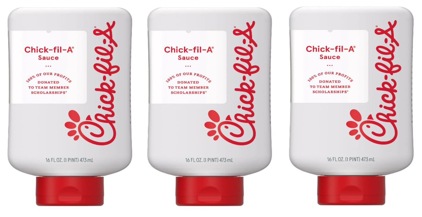Chick-Fil-A Sauce Original, 3-Pack 16 oz. Bottles (Original)