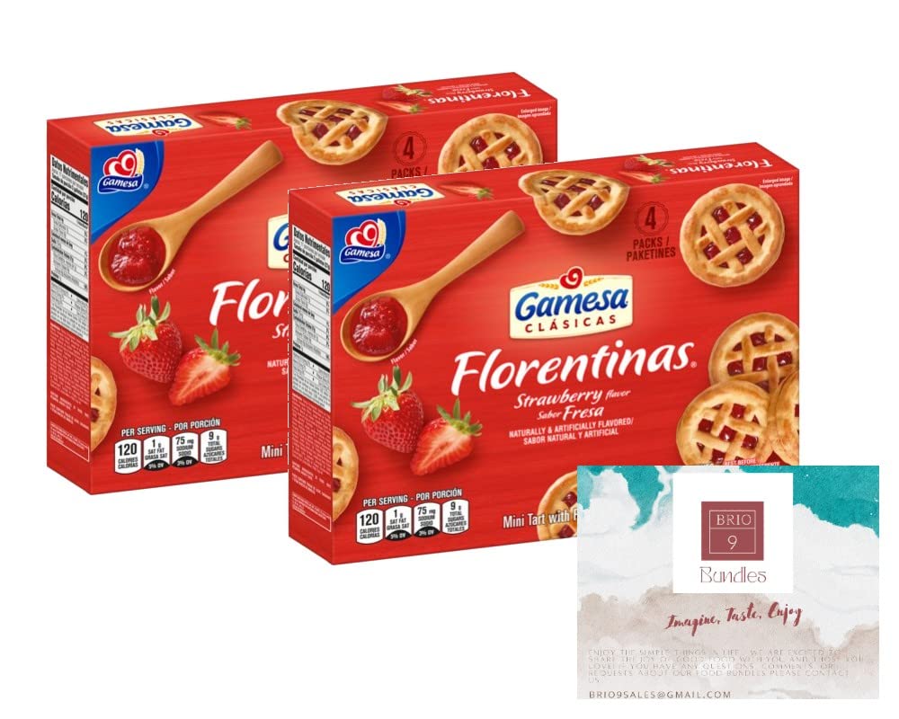 Gamesa Florentinas Strawberry Cookies