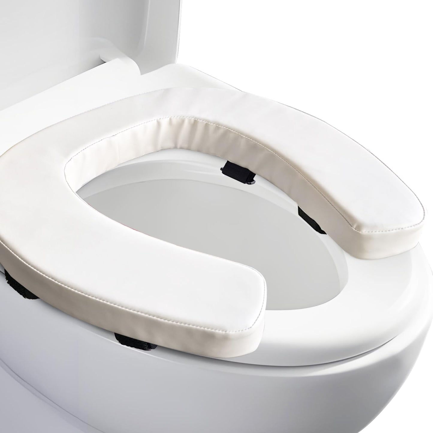 Soft Toilet Seat Cushion with 2-inch High-Density Foam Padded Toilet Cushion ...