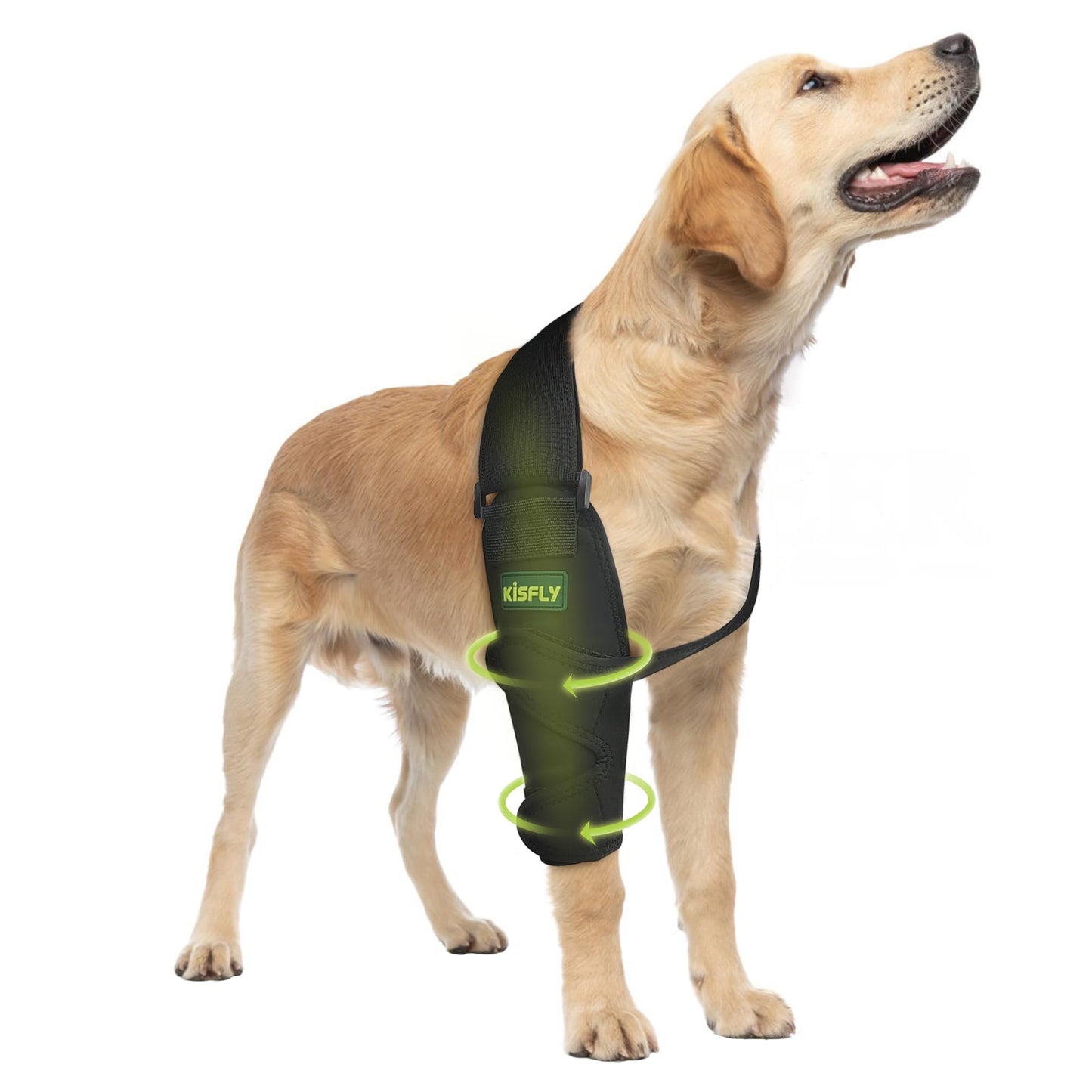 Dog Elbow Pads for Calluses Pressure Sores Shoulder Support Front Leg Brace L NA246-002