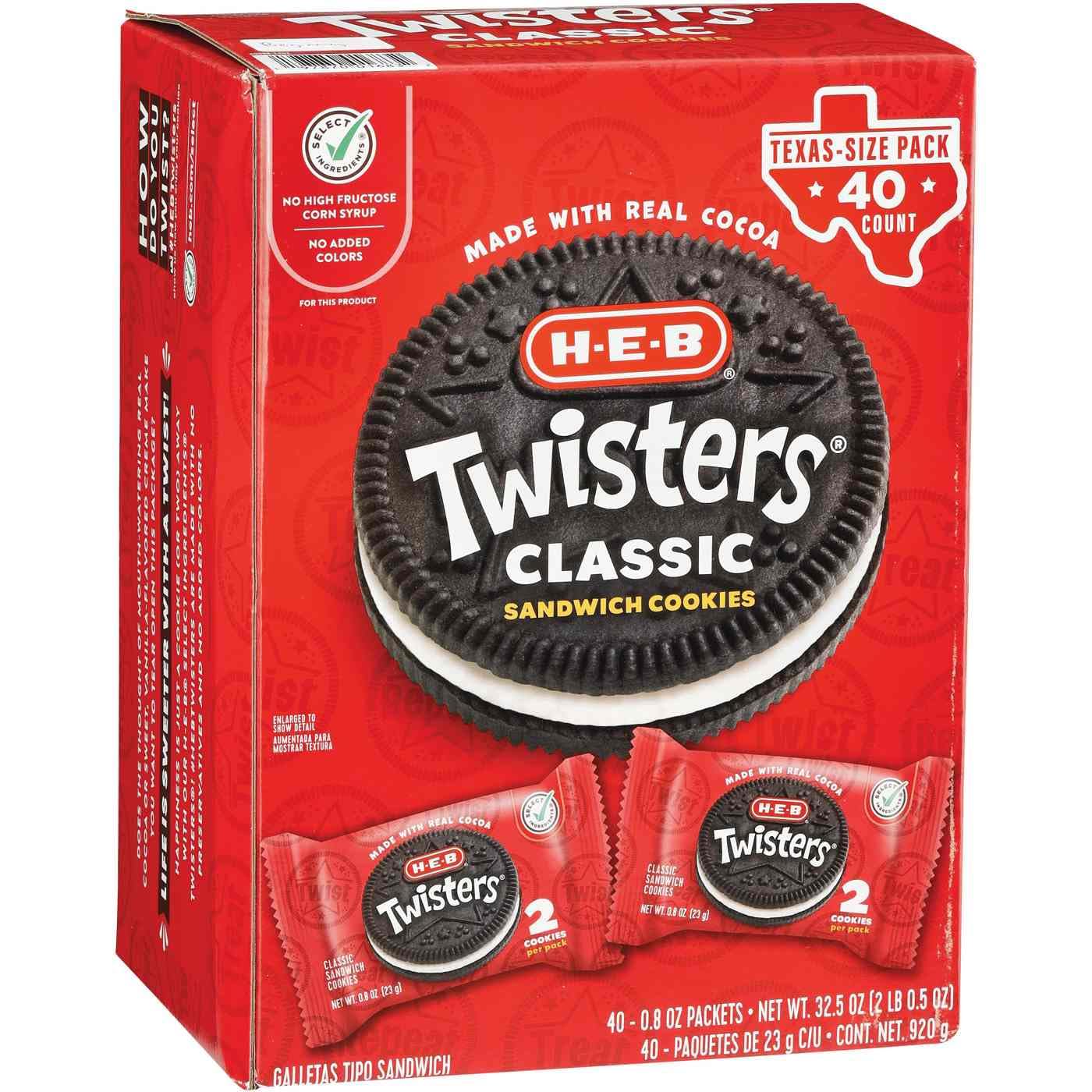 H-E-B Cookie, Sandwich Cookies, 80 Pack, 8.2 kg, Texas-Size Pack