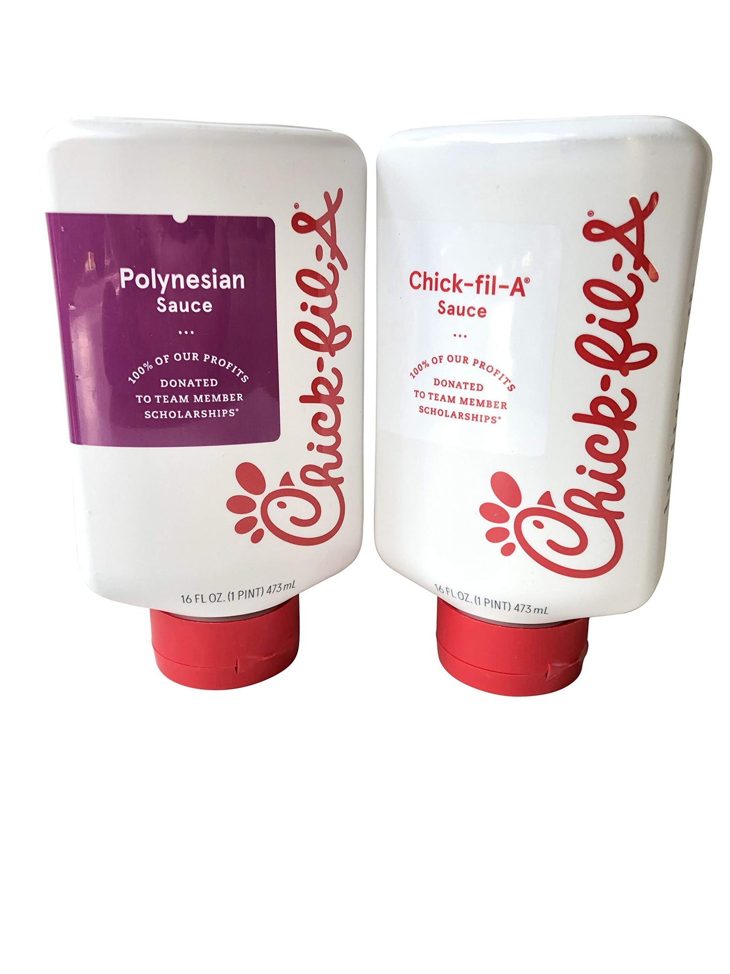 Chick-fil-A Sauce Bundle - Chick-fil-A Sauce and Polynesian Sauce - 16 ounces each - SET OF 2