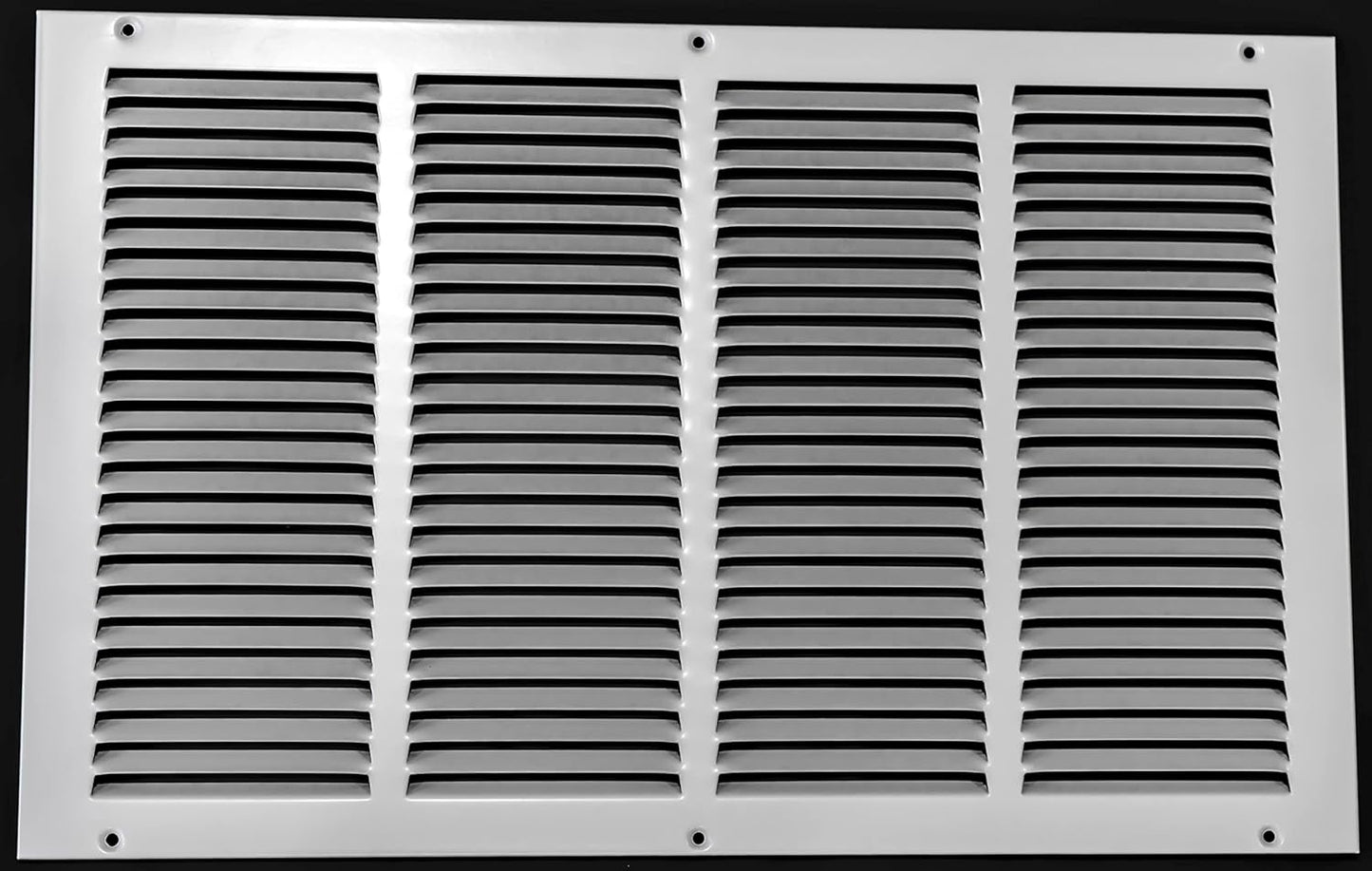 24 x 14 Steel Return Air Grille HVAC Vent Cover Wall Sidewall Ceiling White NA248-003