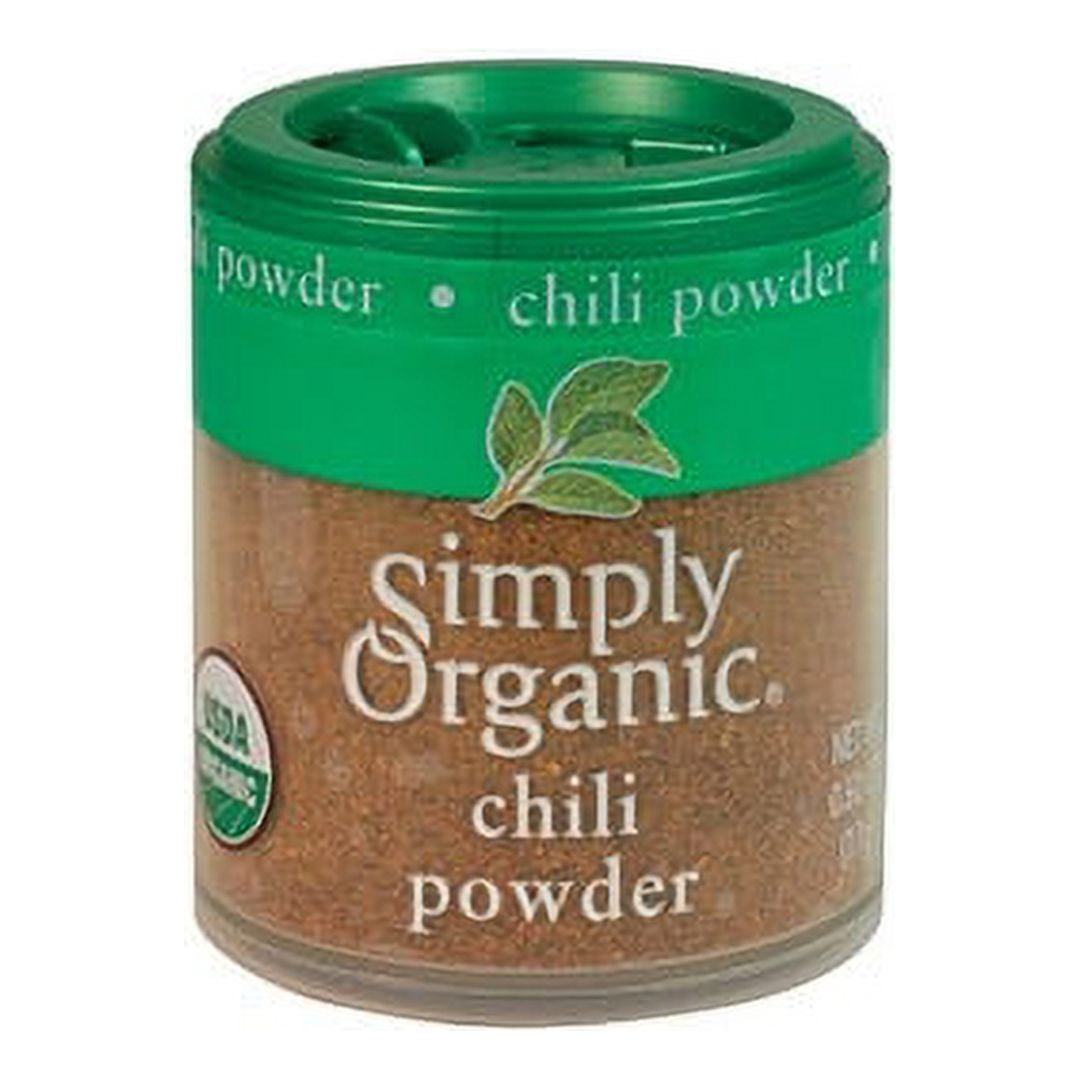 Simply Organic Chili Powder, 0.6 Oz