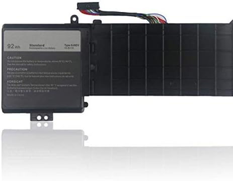 6JHDV Replacement Laptop Battery for Dell Alienware 17 R2 R3 14.8V 92Wh
