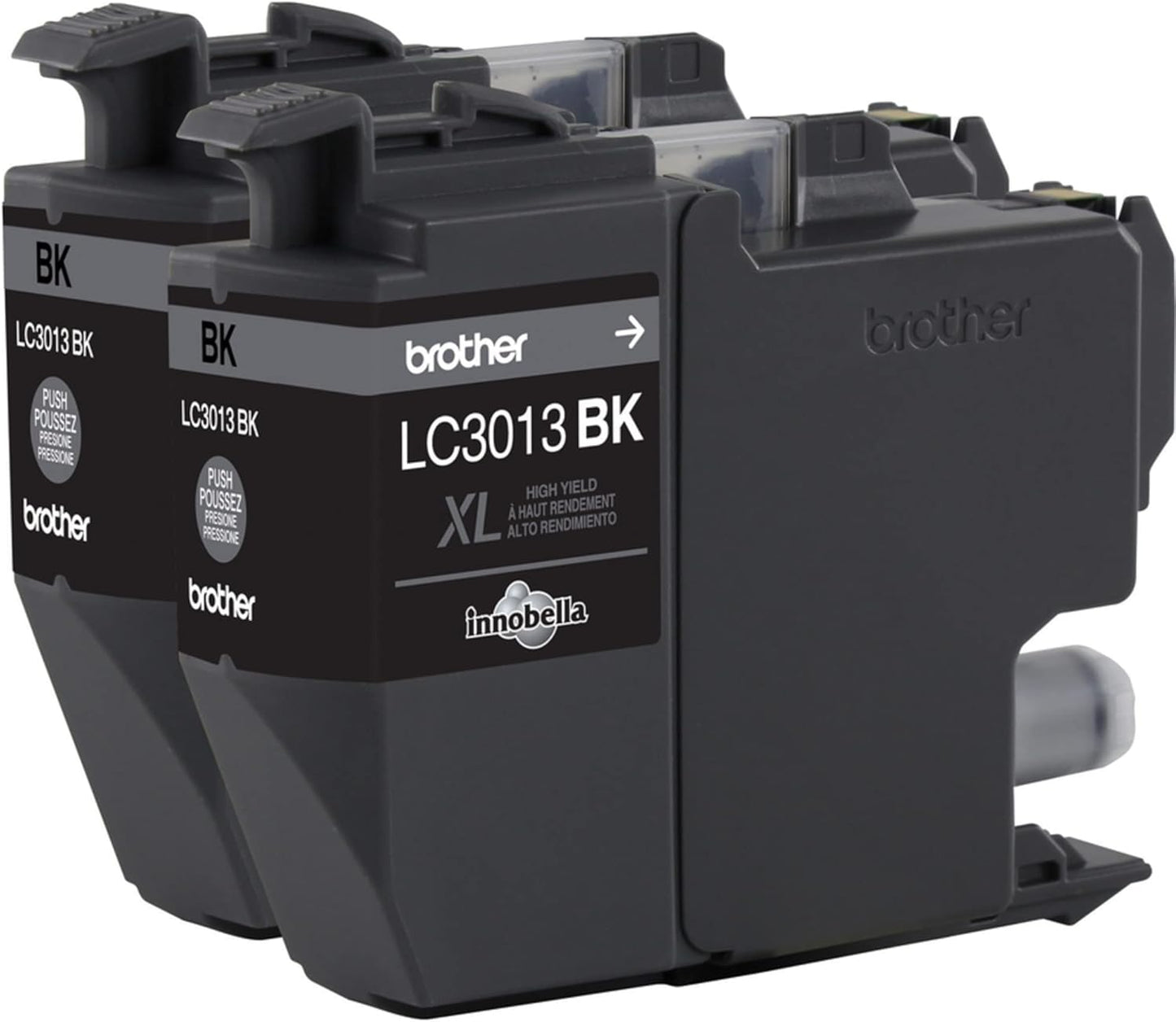 Brother Genuine LC30132PKS 2 Pack High Yield Black Ink Cartridges Up to 400 Pages