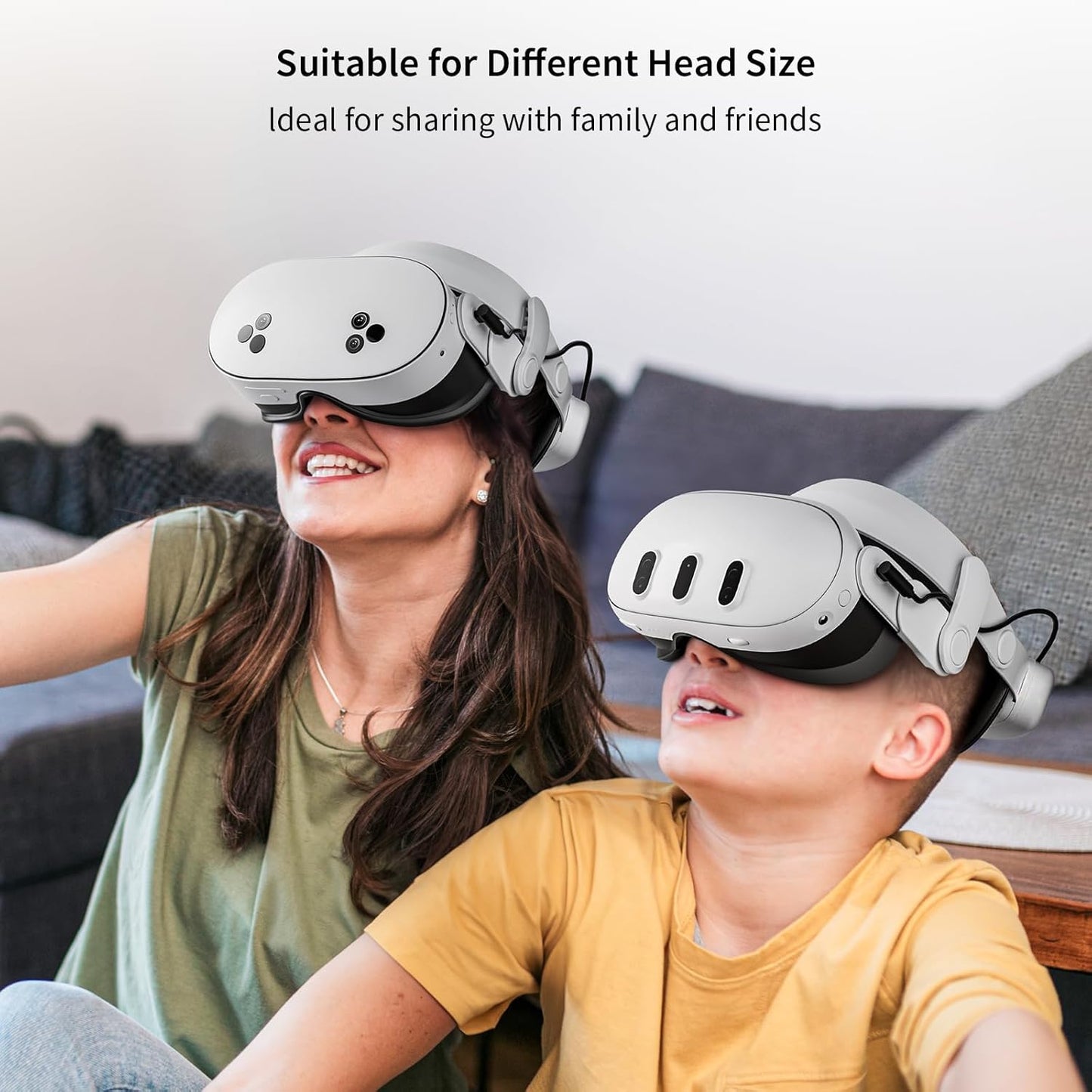 Head Strap for Meta Quest 3S 20W A3 Max Battery Fast Charging 10800mAh Comfort