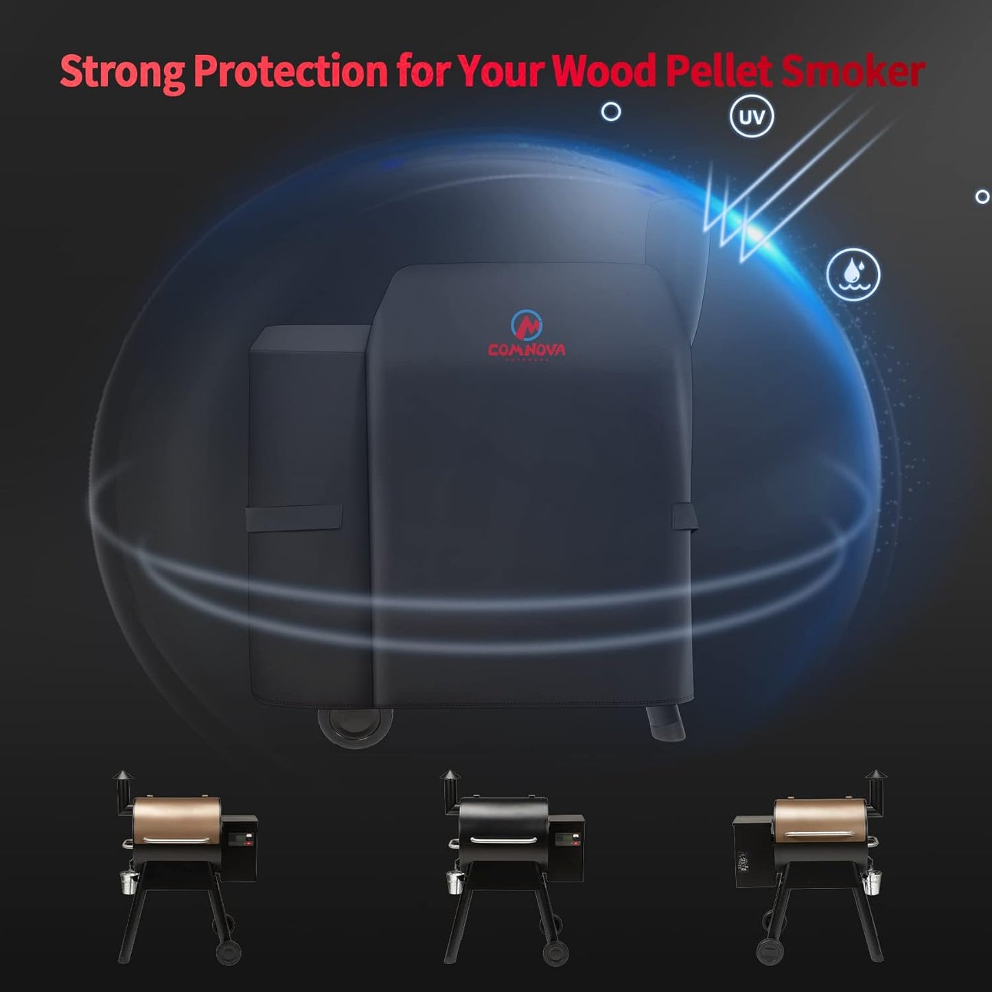 Grill Cover for Traeger Pro 22 575 Heavy Duty Waterproof BBQ Cover