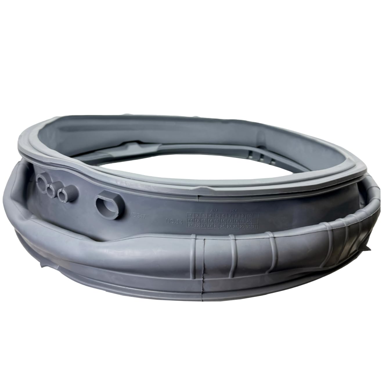 MDS47123619 Washer Door Boot Gasket for LG Front Load Washing Machines Grey Seal NA343-004