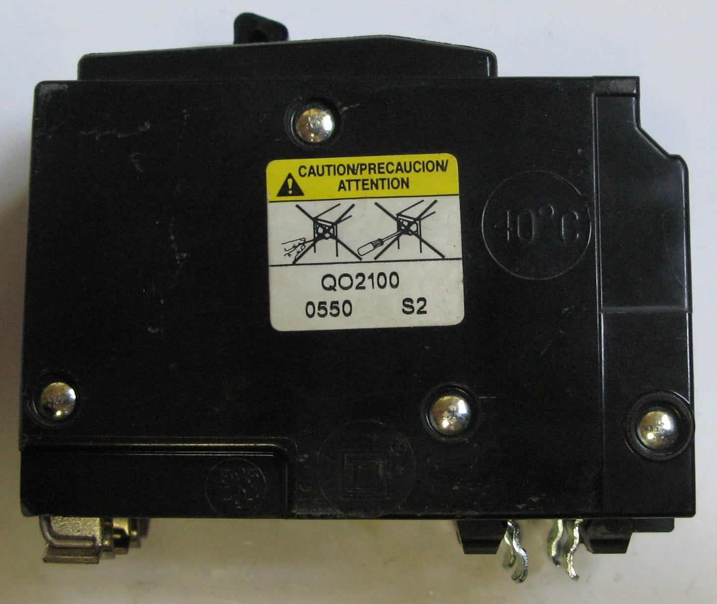 Square D Type QO 2 Pole Molded Case Circuit Breaker 100A QO2100 for Sale
