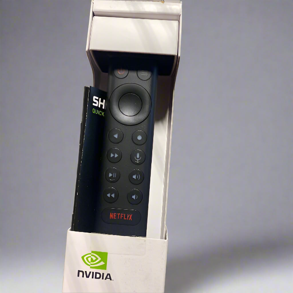 NVIDIA SHIELD Remote Voice Search Motion Activated Backlit Buttons TV Control