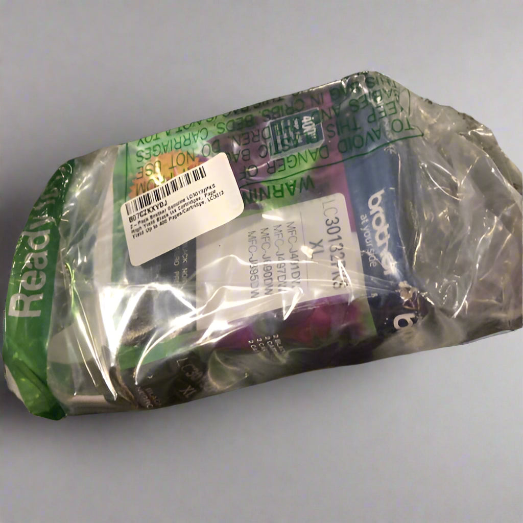 Brother Genuine LC30132PKS 2 Pack High Yield Black Ink Cartridges Up to 400 Pages
