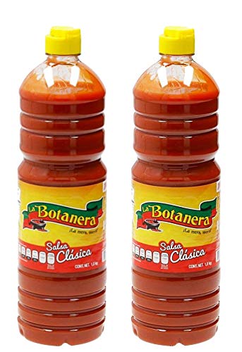 La Botanera Clasica Hot Sauce 1 lt (Pack of 2)