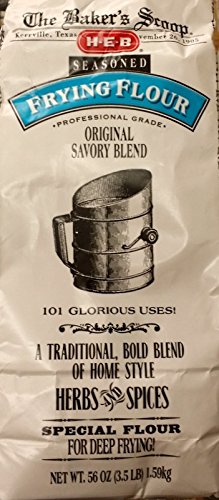 HEB The Baker's Scoop Seasoned Frying Flour 3.5 Lb (Pack of 2)