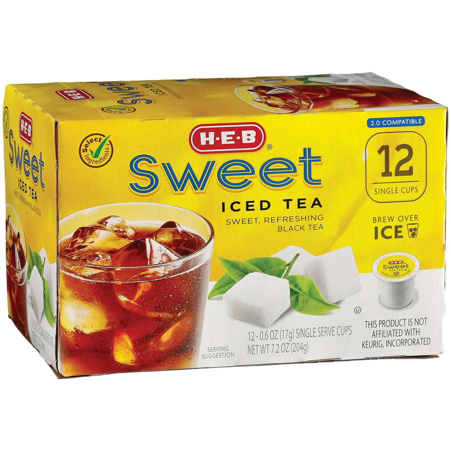 HEB Sweet Iced Tea Single Serve K-Cup 12 count