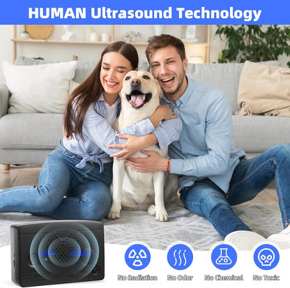 2025 2Pack Ultrasonic Bat Repellent Outdoor Attic Bird Deterrent Indoor Rechargeable