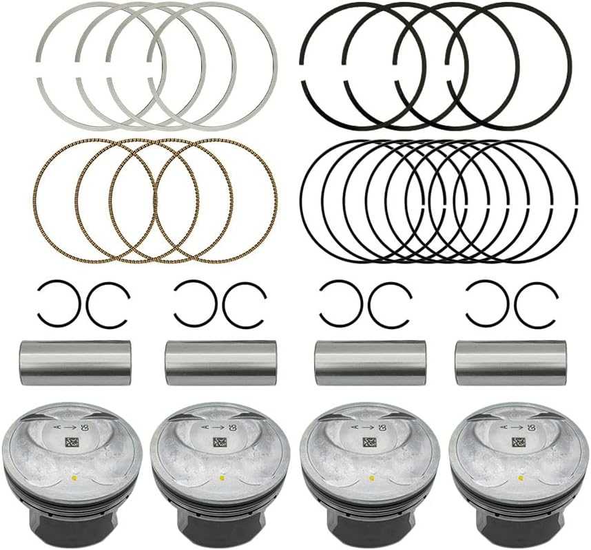 Engine Piston Pin Snap Ring Kit for Hyundai Kia 2.4L 2011-2019 Replace 23040-2G200 NA340-003
