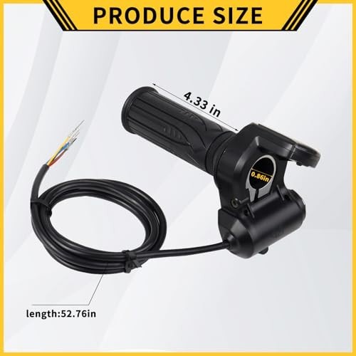 Throttle 36V Fit for Hoverfly Z5 & Gotrax Flex Electric Scooter with LCD